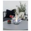 Konstsmide 7827-003 Biarritz Akumulátorová stolní LED lampa stříbrná
