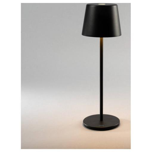 Konstsmide 7888-750 Vence Akumulátorová stolní LED lampa černá