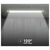 V-TAC SMD LED Energetická třída (EEK2021): E (A - G) LED 40 W = 4800 W denní bílá (Ø x v) 1166 mm x 24 mm 1 ks