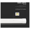 V-TAC SMD LED Energetická třída (EEK2021): F (A - G) LED 40 W = 4300 W teplá bílá (Ø x v) 1166 mm x 24 mm 1 ks