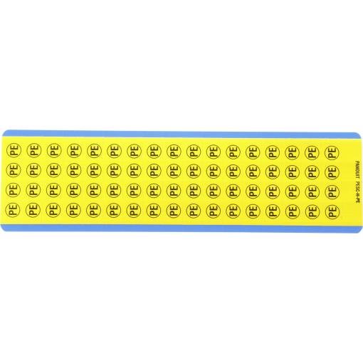 Panduit PESC-H-PE informační tabule PE, ochranný vodič (š x v) 13 mm x 13 mm 68 ks