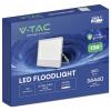 V-TAC 238256 venkovní LED reflektor Energetická třída (EEK2021): D (A - G) 300 W Barvy světla (LED svítidlo): denní bílá
