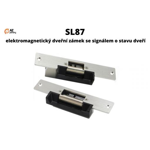 SL87 elektromagnetický dveřní zámek se signálem o stavu dveří