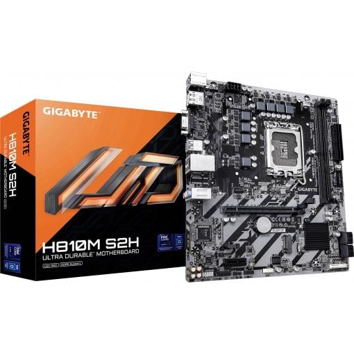 Gigabyte H810M S2H LGA1851 MB Základní deska Socket (PC) Intel® 1851 Tvarový faktor Micro-ATX Čipová sada základní desky Intel® H810