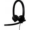 Logitech H570e Headset otevřená (On Ear) kabelová černá Hi-Fi