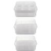 Úložný box Kruzzel 22 l, 3 patra, průhledný