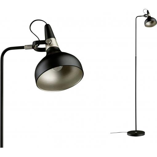 Paulmann 78480 stojací lampa E14 černá (matná), champagne