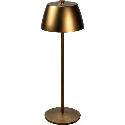 Konstsmide 7840-901 Eze Akumulátorová stolní LED lampa měď matná