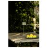 Konstsmide 7814-630 Capri Akumulátorová stolní LED lampa zeleno-šedá