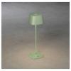 Konstsmide 7814-630 Capri Akumulátorová stolní LED lampa zeleno-šedá