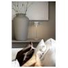 Konstsmide 7839-300 Menton Akumulátorová stolní LED lampa šedá