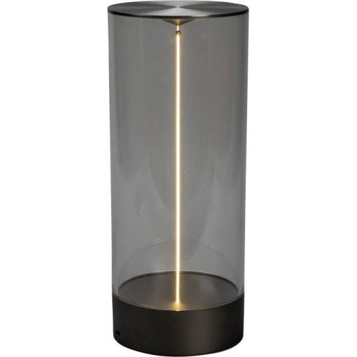 Konstsmide 7847-370 Edison L Akumulátorová stolní LED lampa tmavě zelená