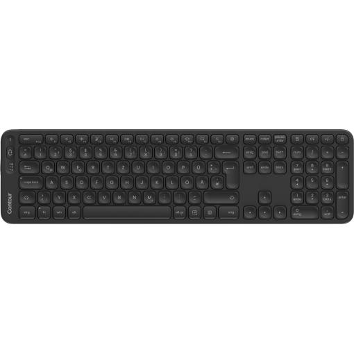 Contour Contour Balance Full-Size Tastatur DE-La bezdrátový klávesnice německá, QWERTZ černá funkce Multipair