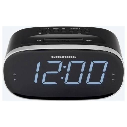 Grundig Sonoclock 3100 GPR1240 radiobudík, FM, FM, Bluetooth, USB, funkce alarmu, černá