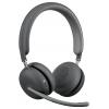 Logitech Zone Headset otevřená (On Ear) Bluetooth®, Bez kabelu stereo grafit headset, omezení hlasitosti, regulace hlasitosti, Vypnutí zvuku mikrofonu Počítače