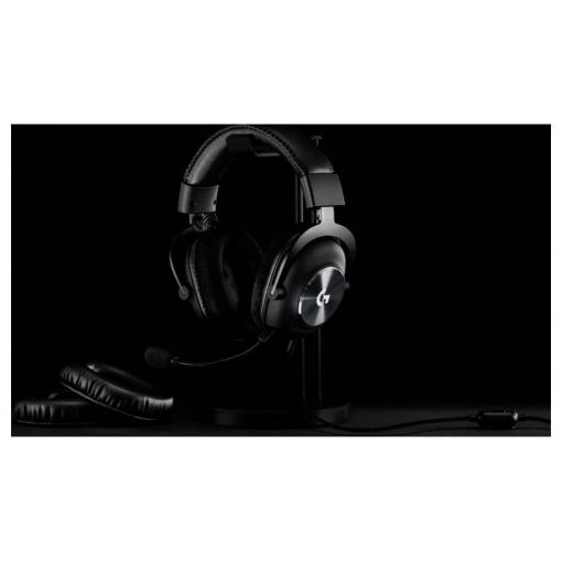 Logitech Gaming PRO X Headset uzavřená (Over Ear) kabelová 7.1 Surround černá Surround-Sound Gaming