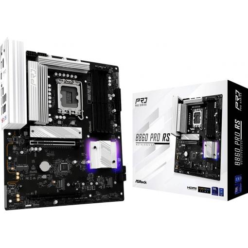 ASRock B860 Pro RS Základní deska Socket (PC) Intel® 1851 Tvarový faktor ATX