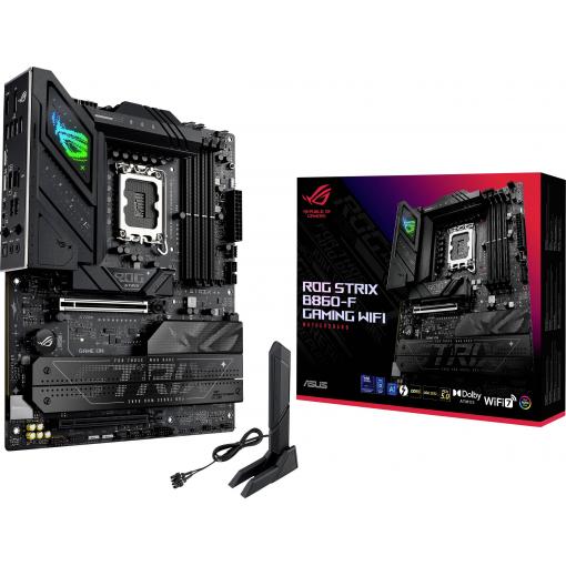 Asus ROG STRIX B860-F GAMING WIFI Základní deska Socket (PC) Intel® 1851 Tvarový faktor ATX Čipová sada základní desky Intel® B860