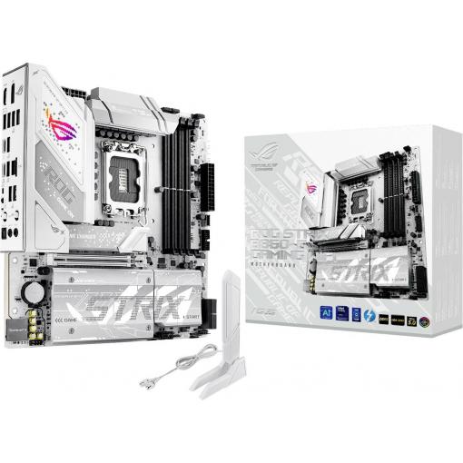 Asus ROG STRIX B860-G GAMING WIFI Základní deska Socket (PC) Intel® 1851 Tvarový faktor Micro-ATX Čipová sada základní desky Intel® B860