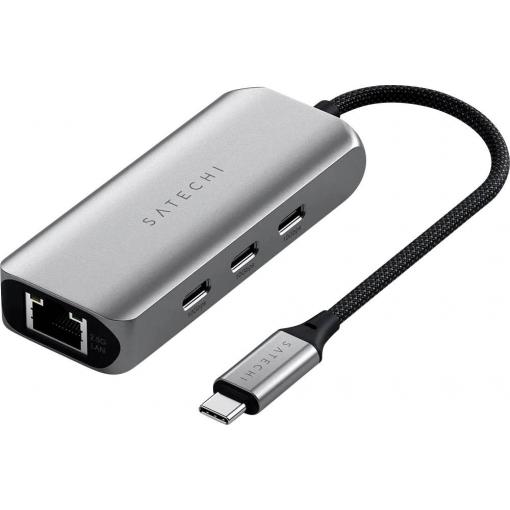 Satechi USB-C® dokovací stanice ST-H3C25EM Vhodné pro značky (dokovací stanice pro notebook): Apple MacBook, MacPro