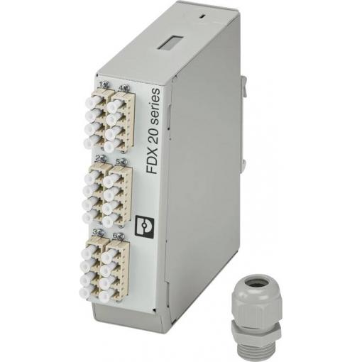 Phoenix Contact FOC-FDX20-PP-LCQ6-OM4-PT9 rozvodná skříň LWL Skleněná vlákna
