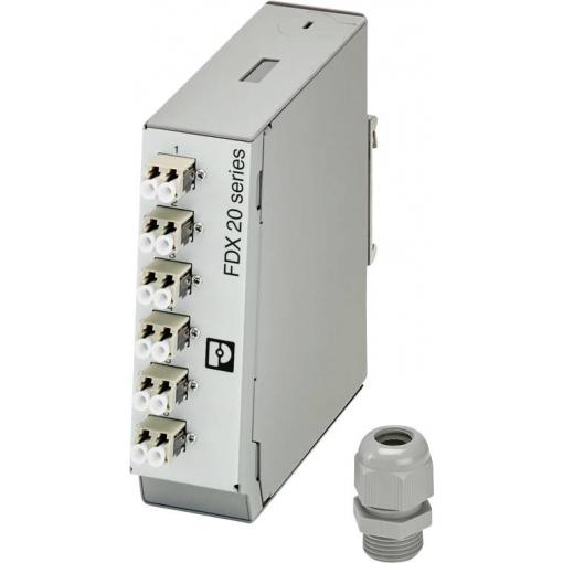 Phoenix Contact FOC-FDX20-PP-LCD6-OM2-PT9 rozvodná skříň LWL Skleněná vlákna