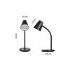 Lampa stolní EMOS Z7641B Tara