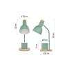 Lampa stolní EMOS Z7640GR Poppy