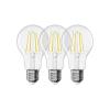Žárovka Filament LED E27 5,9W bílá přírodní EMOS ZF5D43.3 sada 3ks