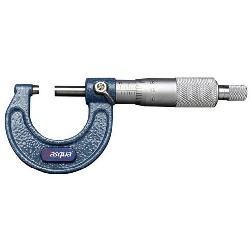 Dasqua 4111-8105 vnější měřicí šroub 0 - 25 mm Odečet: 0.01 mm