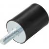 TRU COMPONENTS gumový doraz TC-NT25-30-43A Tvrdost 43 Shore a Maximální statické zatížení 20 kg
