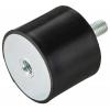 TRU COMPONENTS gumový doraz TC-NT50-40-43A Tvrdost 43 Shore a Maximální statické zatížení 86 kg