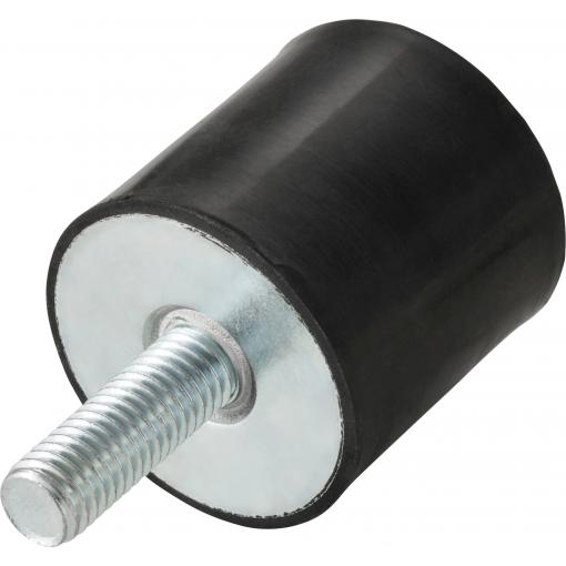 TRU COMPONENTS gumový doraz TC-NT40-40-43A Tvrdost 43 Shore a Maximální statické zatížení 60 kg