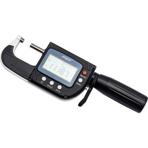 Dasqua 4105-0005 Digitální tloušťkoměr (d x š) 160 mm x 55 mm s digitálním displejem , Metrické 25 mm Odečet: 0.01 mm