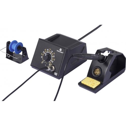 TOOLCRAFT TO-ZD-8962E-B pájecí stanice, analogový, 70 W, 480 °C (max), vč. pájecí hrot, TO-10234626