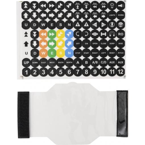 TRU COMPONENTS 2 & 4 Button cover & sticker TC-13660436 Pájení a odpájení pomocí jedné stanice, včetně 17díl. příslušenství se štítkem , s ochranou proti