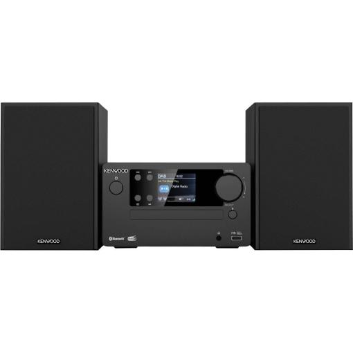 Kenwood M-725DAB-B stereo systém DAB+, Bluetooth, CD, USB, 2 x 25 W černá