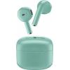 Cellularline Headset do uší (In Ear) Bluetooth®, Bez kabelu zelená Nabíjecí pouzdro mobil