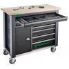 Stahlwille 85010621 pracovní stůl (š x v x h) 1150 x 1045 x 500 mm antracitová, černá