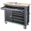 Stahlwille 85010621 pracovní stůl (š x v x h) 1150 x 1045 x 500 mm antracitová, černá