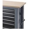 Stahlwille 85010621 pracovní stůl (š x v x h) 1150 x 1045 x 500 mm antracitová, černá