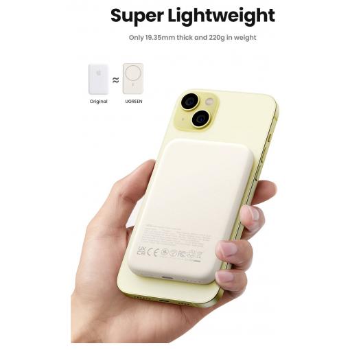 UGREEN 25208 USB-C® akumulátor Li-Ion, 10000 mAh, USB-C®, béžová