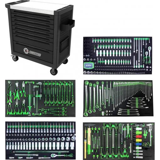 KS Tools 512.5434 dílenský vozík Barva: černá