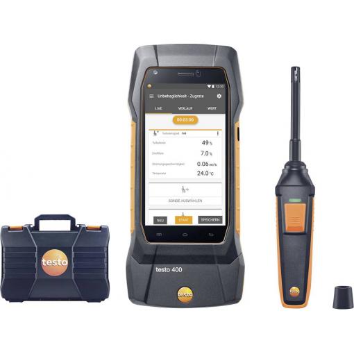 testo testo 400 - Gebrauchsnormal Set sada měřičů parametrů životního prostředí, měří tlak, teplota, -40, 0 - 150, 200 °C, hPa