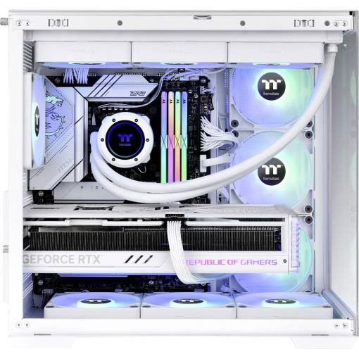 Thermaltake midi tower PC skříň vícebarevná 4 předinstalované ventilátory