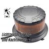 Berger & Schröter maják SM828-HH 12 V přes napájecí zdroj do zásuvky pevná montáž, magnetický senzor oranžová