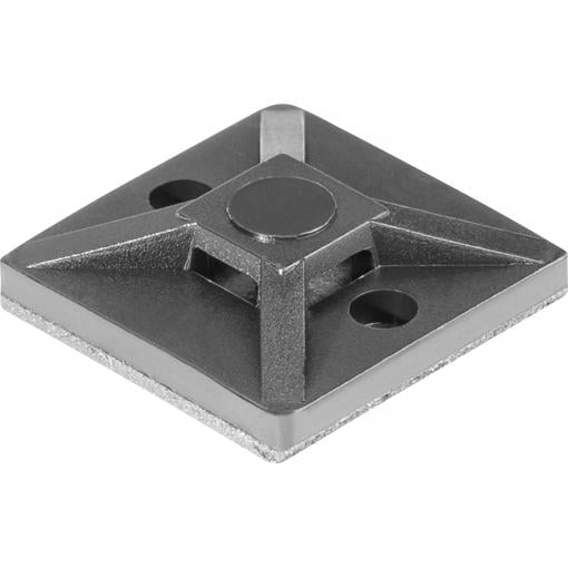 HellermannTyton MAGMB3-PA66/NDFEBR5-BK (25) úchytka 151-04462 černá 25 ks