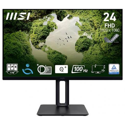 MSI PRO MP245PG LCD monitor 60.5 cm (23.8 palec)1920 x 1080 Pixel, 16:9, 4 ms, IPS LCD