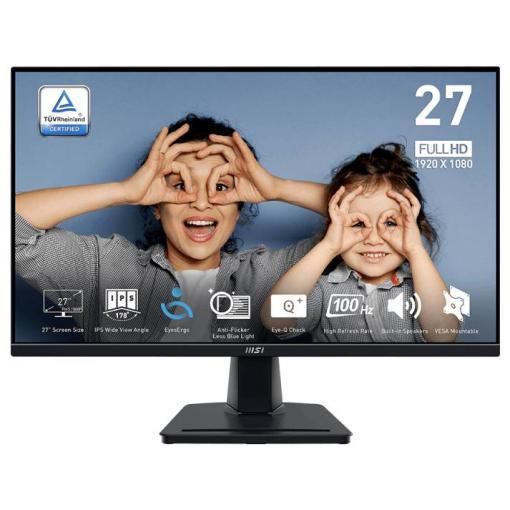 MSI PRO MP275QDE LCD monitor 68.6 cm (27 palec)2560 x 1440 Pixel, 16:9, 4 ms, IPS LCD
