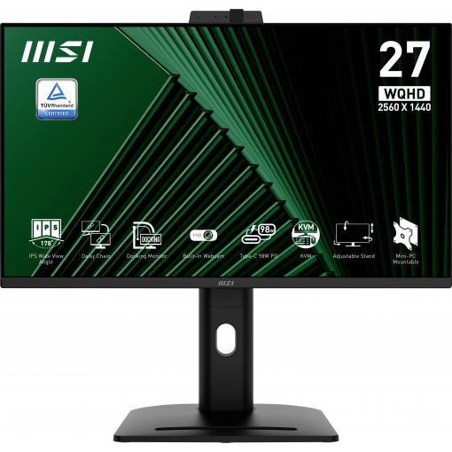 MSI PRO MP275QPDG LCD monitor 68.6 cm (27 palec)2560 x 1440 Pixel, 16:9, 4 ms, IPS LCD